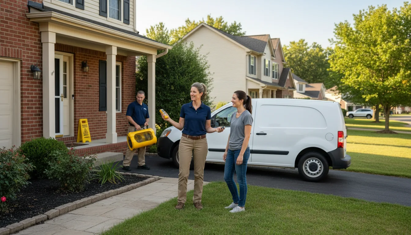 Water restoration image for Fire And Smoke Damage Restoration in Crabtree, OR